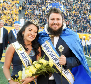 Dillie, Hoang named 19 WVU Homecoming king, queen
